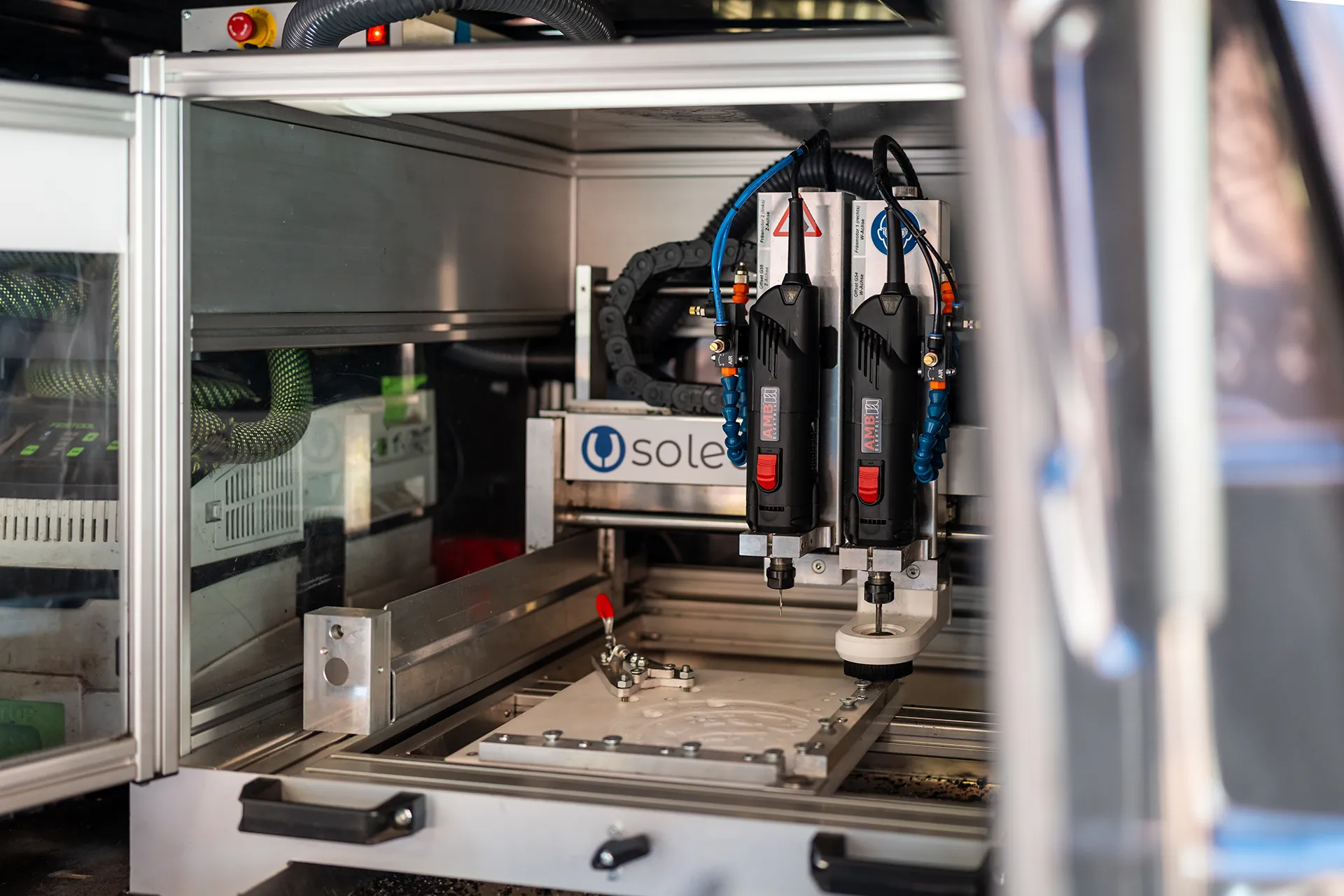 solea Fräsmaschine im Auto verbaut solea Fräsmaschine im Auto verbaut